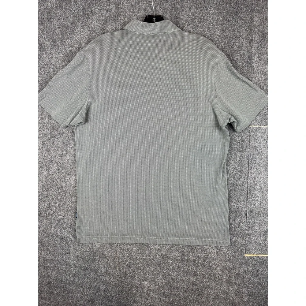 KUHL Icelandr Gray Men's M Short Sleeve Pocket Polo Outdoor Hiking Shirt - Picture 5 of 7